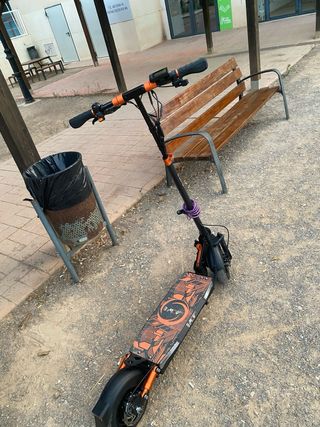 Patinete Eléctrico Naranja
