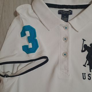 Polo U.S. Polo Assn. Blanca Talla S