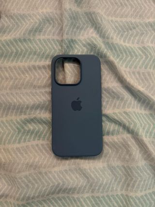 Custodia originale Apple iPhone 15 Pro blu