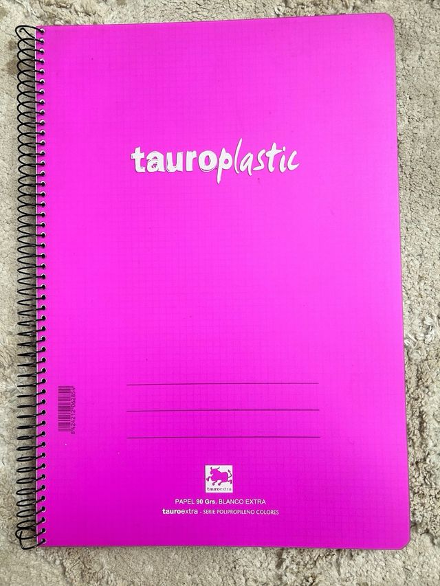 Cuaderno A4 espiral cuadrícula