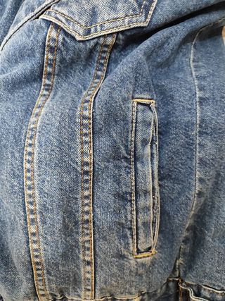 Cazadora vaquera Zara Ma con borreguillo Talla M