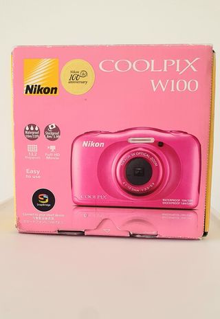 Cámara Digital Nikon COOLPIX W100 Rosa