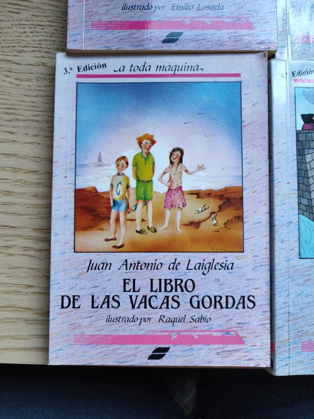 4 libros A toda máquina