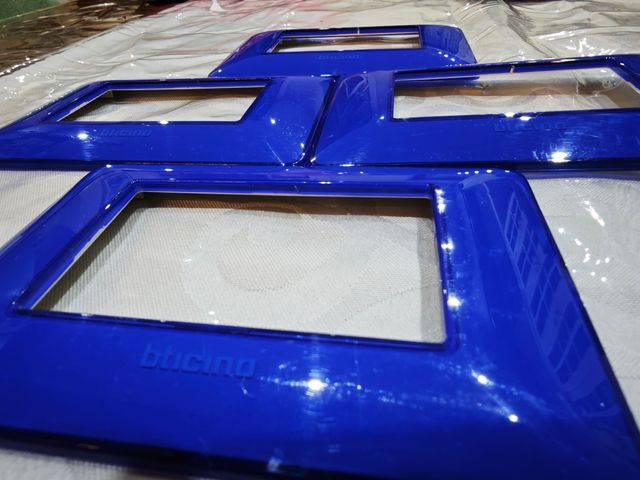 Bticino Matix Blu - Cornice 3 moduli