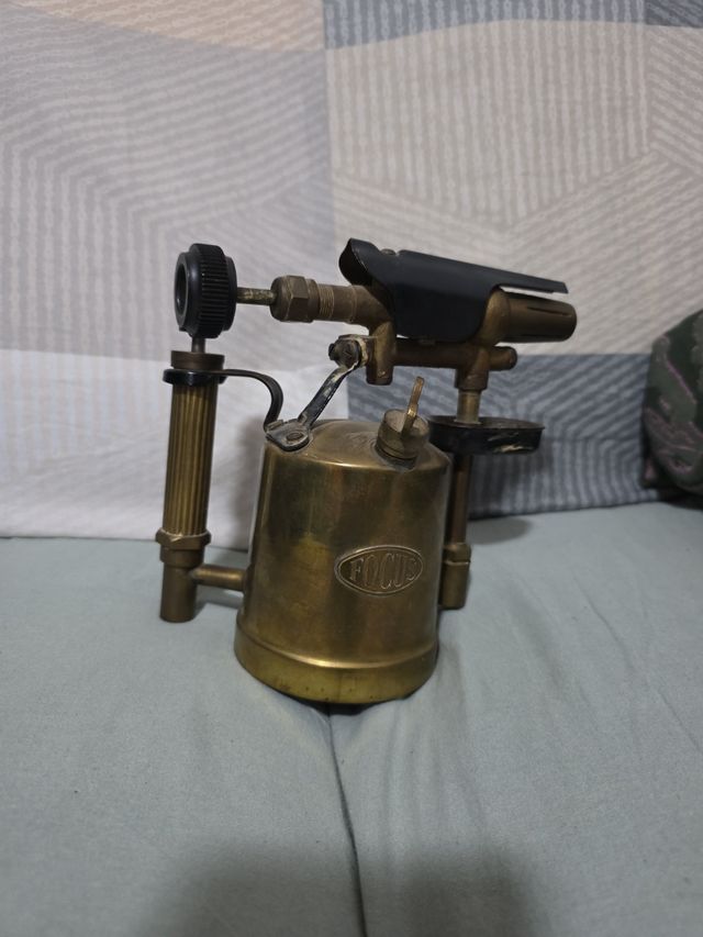 Soplete FOCUS Años 30-50 Latón. Muy bonito