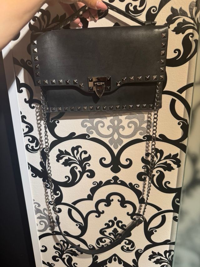 Pochette Nera Borchie