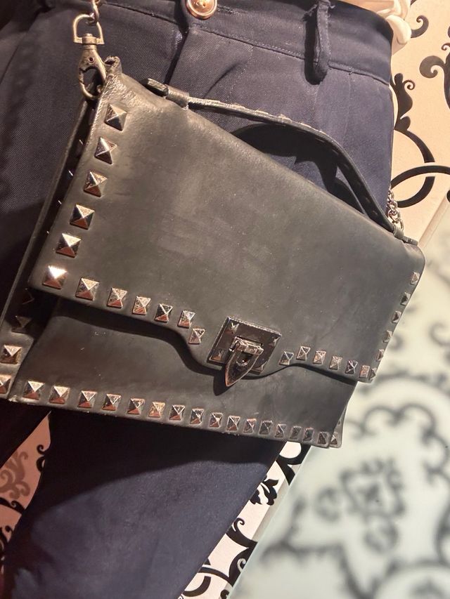 Pochette Nera Borchie