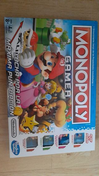 Monopoly Gamer Nintendo Edición Mario