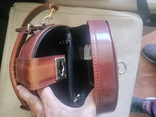 Bolso Cofre Joya Ralph Lauren Marrón