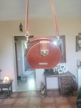 Bolso Cofre Joya Ralph Lauren Marrón