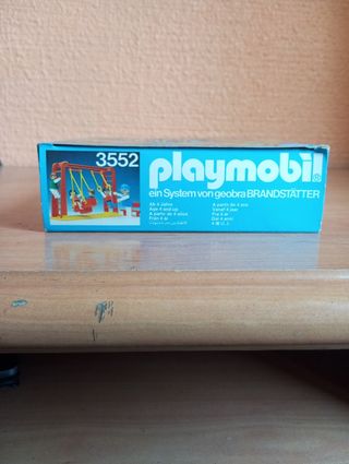 444. Parco Playmobil con altalene 3552