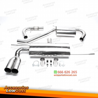 Sistema de escape de acero inoxidable TA Technix