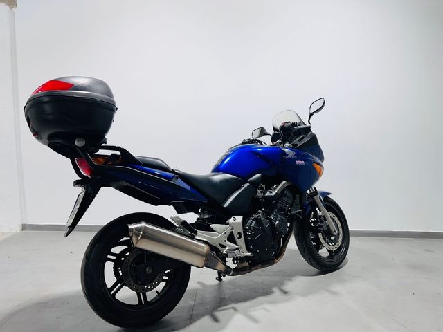 Honda CBF 600 Azul con Baúl