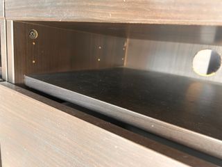 Mobile TV Ikea Linea Besta Nero Vetro