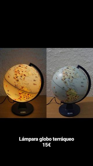 Lámpara Globo Terráqueo