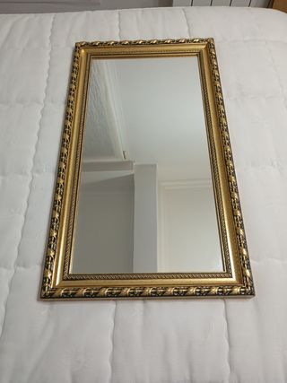Espejo Decorativo Dorado