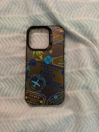 Custodia con stampa da viaggio per iPhone 15 Pro SO COOL