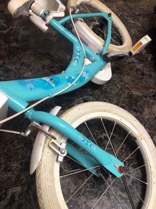 Bicicleta infantil Frozen
