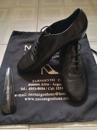 Zapatos de Baile Neo Tango Negros