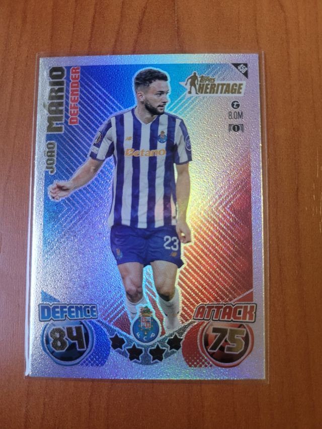 Cromo João Mário Topps Heritage 2023