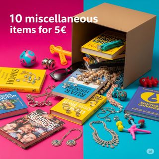 Mistery Box - 10 miscellaneous items for only 5€