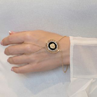 Pulsera pasamanos oro 18k 750