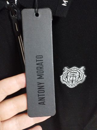 POLO ANTONY MORATO NEGRO
AUTÉNTICO CON ETIQUETA 