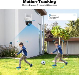 CAMARA VIGILANCIA WIFI EXTERIOR 3X 8MP 2.4/5GHz