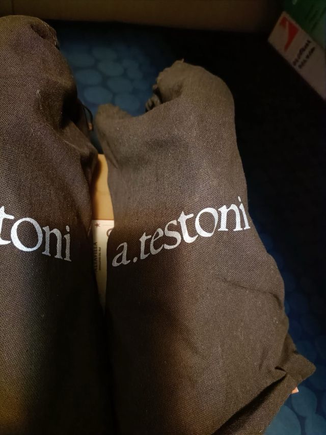 Scarpe A. Testoni in pelle marrone