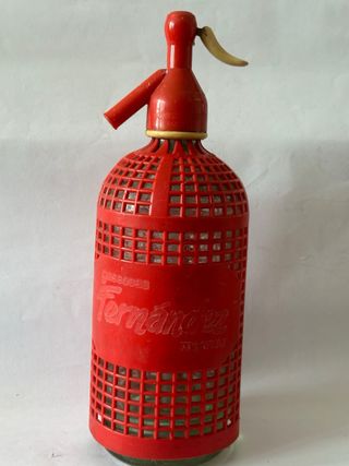 Sifón Vintage Rojo Fernández