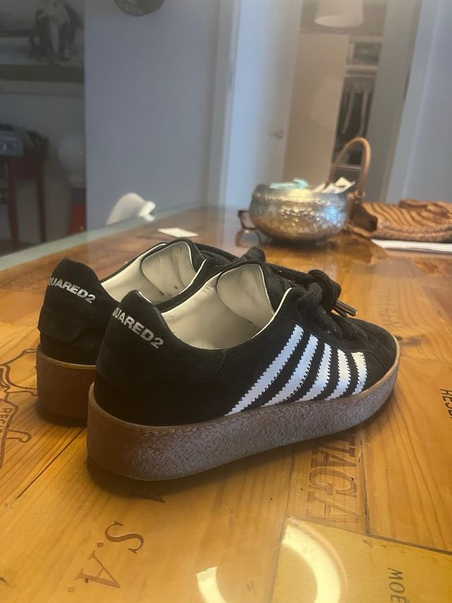 Zapatillas Adidas x Dsquared2 Negras