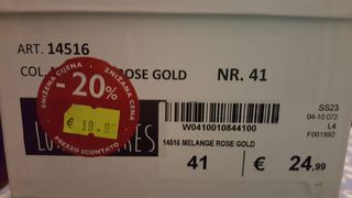 Sandali Lora Ferres oro donna n.41