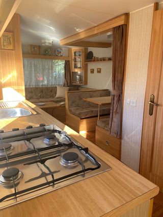 Casa móvil. Mobile home. Madera.