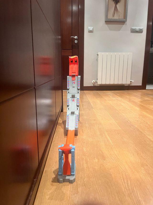 Pista lanzamiento Hot Wheels