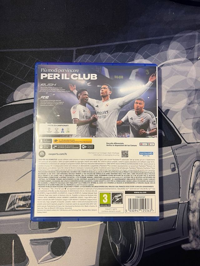 Vendo FC 25 per PlayStation 5