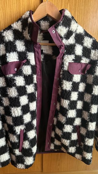 Abrigo Vans Checkerboard Fleece XS