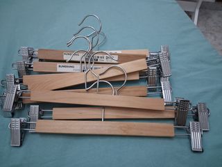 10 Ganchos IKEA BUMERANG madera y metal