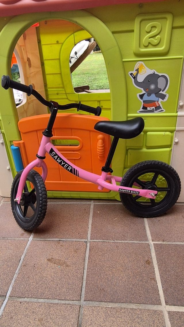 Bicicleta sin pedales Sawyer ultraligera