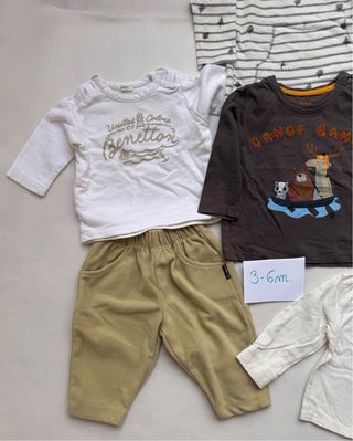 Lote Ropa Bebé 3-6m (Losan, Zara y Benetton)