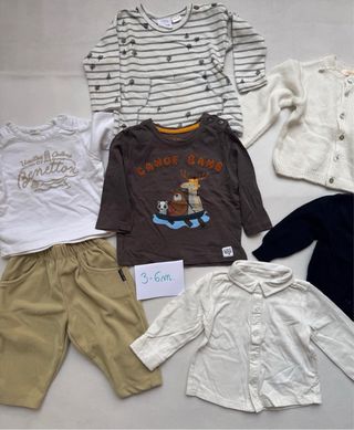 Lote Ropa Bebé 3-6m (Losan, Zara y Benetton)