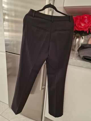 Pantalón recto Zara negro