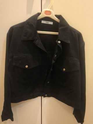 Tejana Torera Zara l azul marinoTalla M