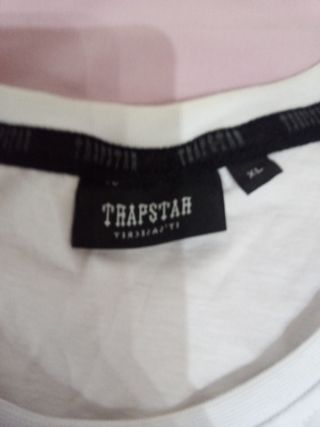 Camiseta Trapstar Blanca Hombre