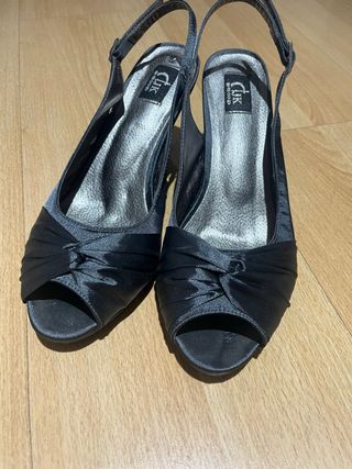 Zapatos de fiesta gris Duk T39