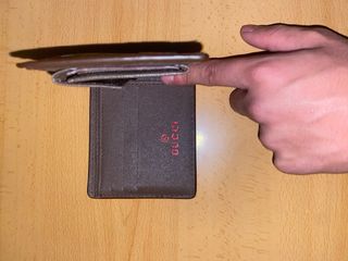 Cartera Gucci Beige GG Supreme