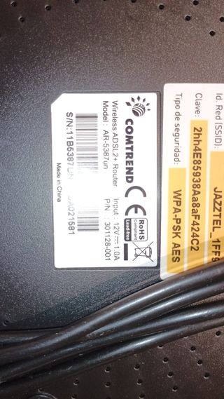 Router OpenWrt Comtred AR-5387un + 4G SIM Huawei