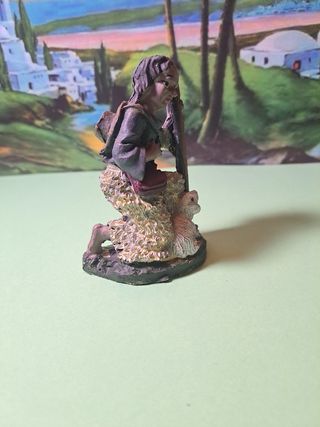 Figura Belén pastor con oveja