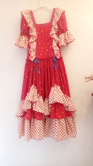 Traje Gitana Niña 8-10 Años