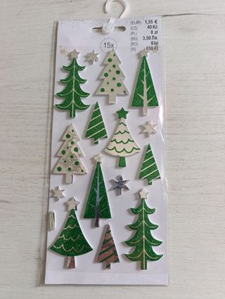 Pegatinas Navideñas Adornos Navideños