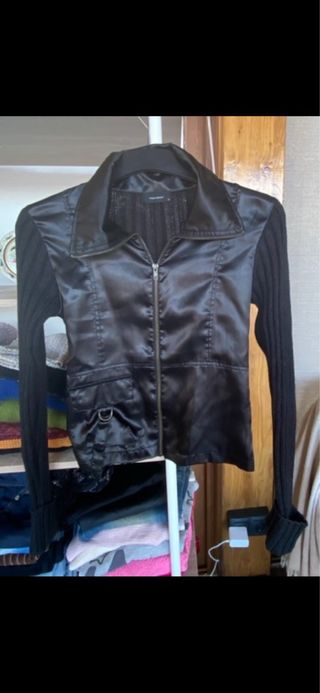 Camisa negra mujer Vintage 
